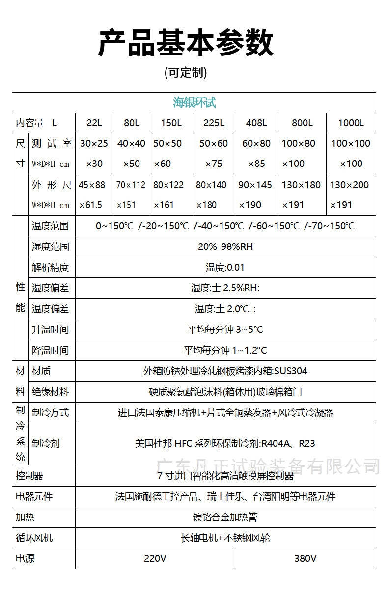 環(huán)境檢測恒溫箱